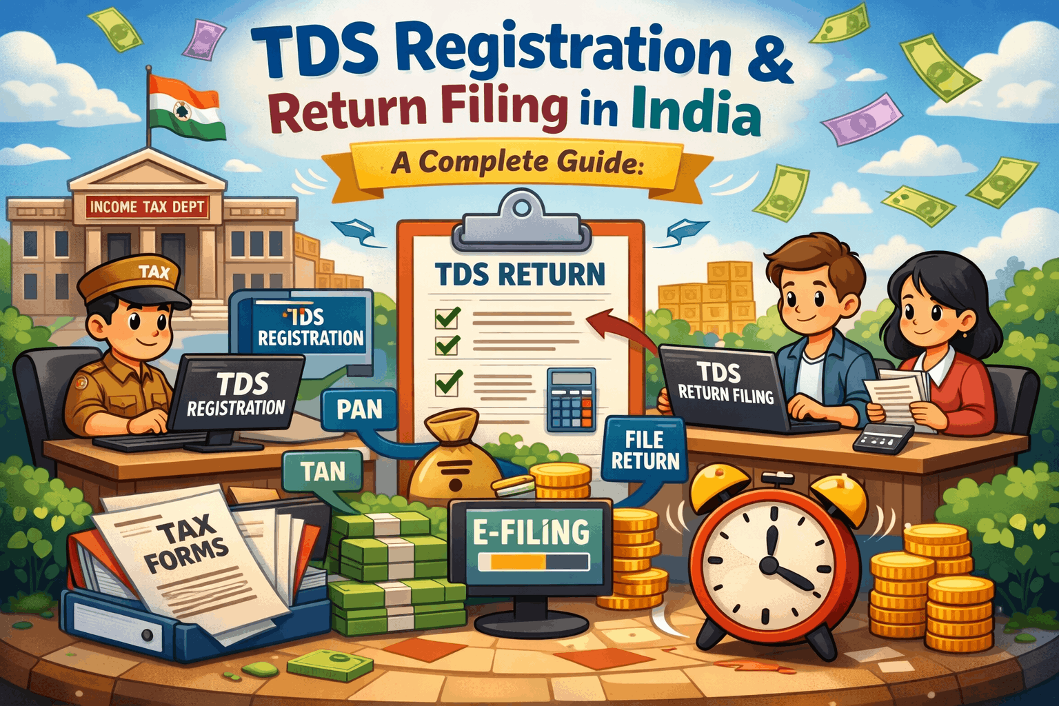 TDS Registration And Return Filing In India: A Complete Guide